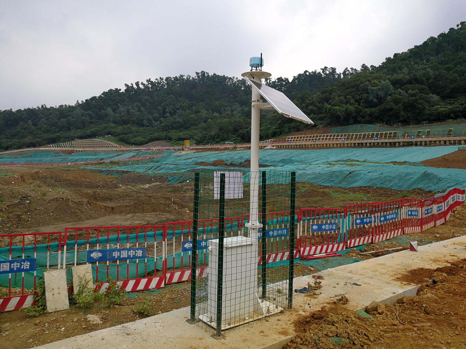 深圳市大鹏新区人民医院基坑自动化监测项目